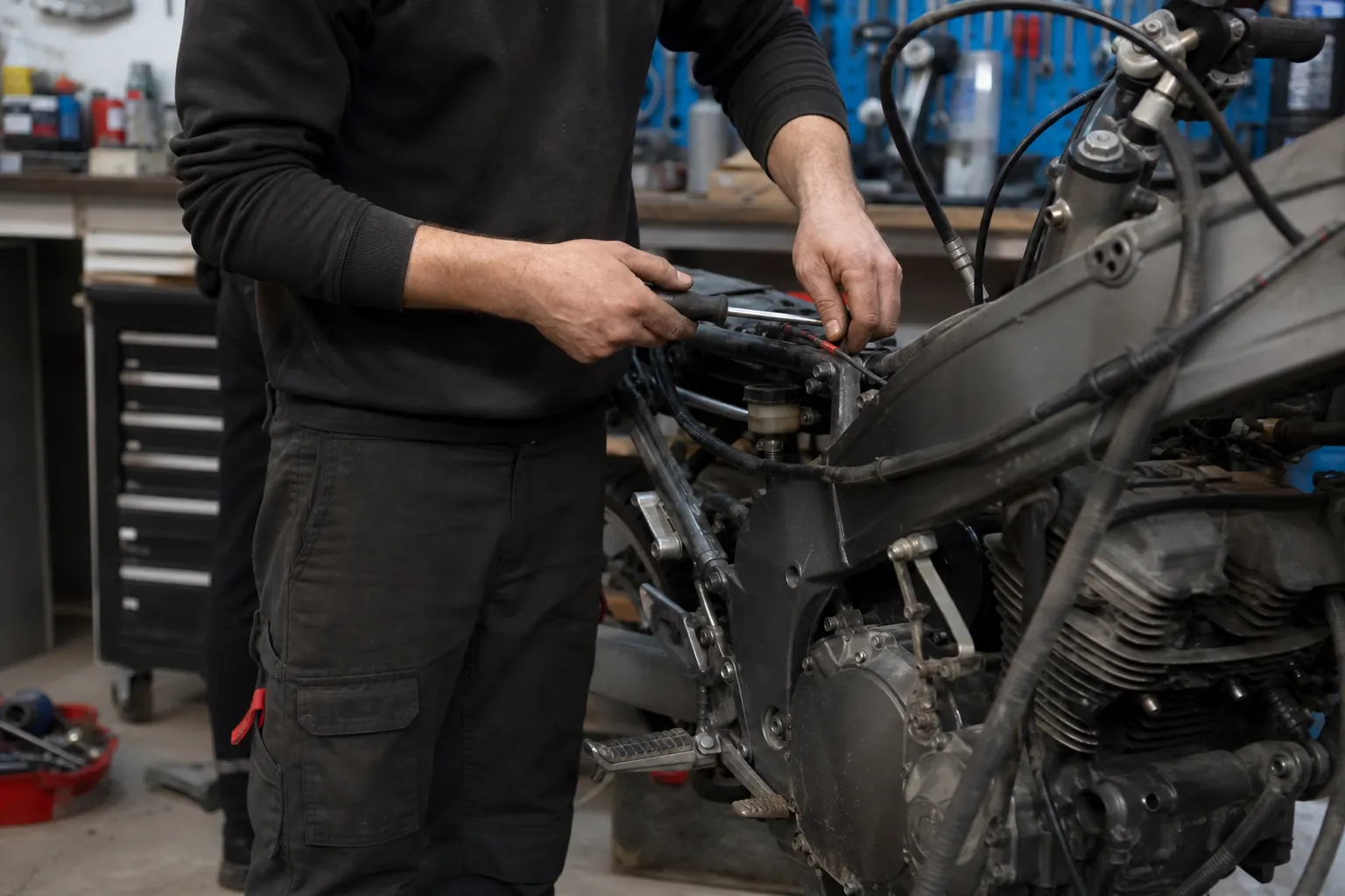Servizi di Riparazione Moto 